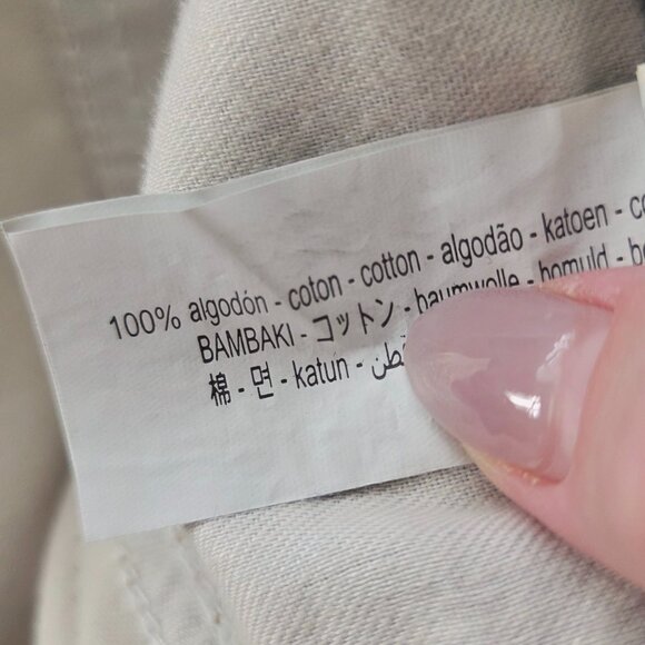 Zara 100% Cotton Adjustable Waist Mom Shorts Size 12 Blue NEW EU 44 Denim Beach - Picture 6 of 7